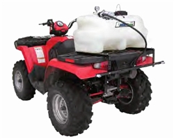 BE Agriease 25 Gallon ATV Sprayer with 2 Nozzle Fixed Boom, 2.2 GP