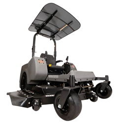 Femco Zero Turn Lawn Mower Canopy - 44" x 44" Universal Grey