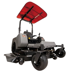 Femco Zero Turn Lawn Mower Canopy - 44" x 44" Red